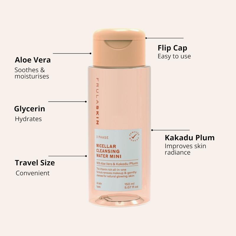 Load image into Gallery viewer, Frula 3 Phase Micellar Cleansing Water Mini 150ml
