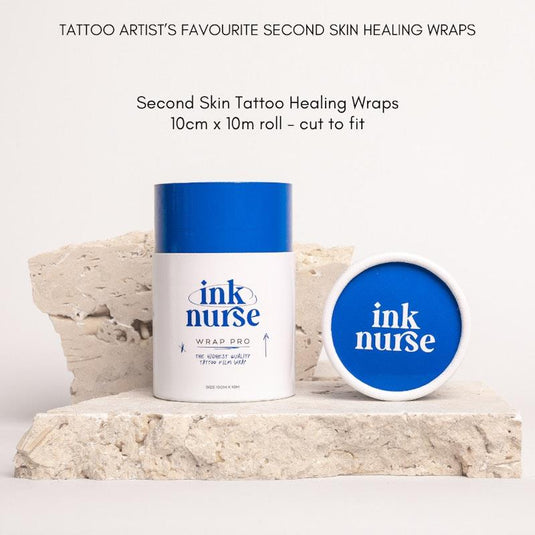 Ink Nurse Tattoo Aftercare Second Skin Film Wrap Pro - 10M X 10CM 1Roll