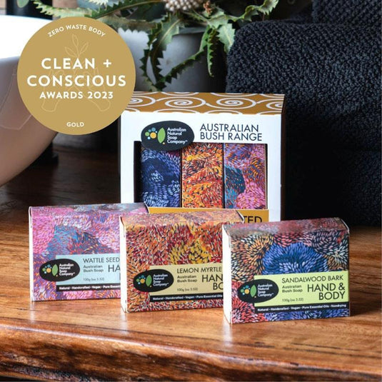 Australian Natural Soap Company Australian Bush Range Gift Pack 3Units