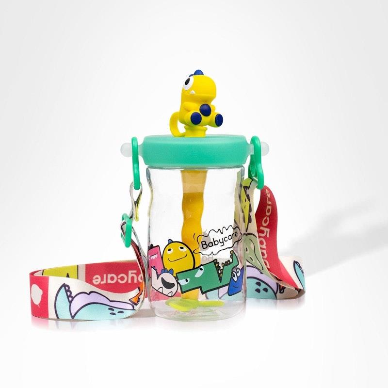 Load image into Gallery viewer, Bc Babycare T-REX TOBY Water Straw Cup Green
