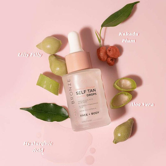 GlowBronze - Self Tan Face & Body 'GLOW' Drops 30ml