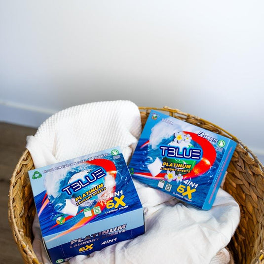 TBLUE Laundry Detergent Sheets Ocean Pack of 50 Sheets
