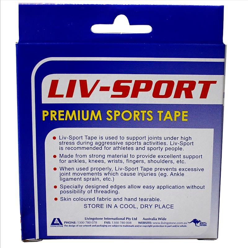 Load image into Gallery viewer, Livingstone Liv-Sport Premium Rigid Strapping Sports Tape 25mm x 13.7m 1Pack
