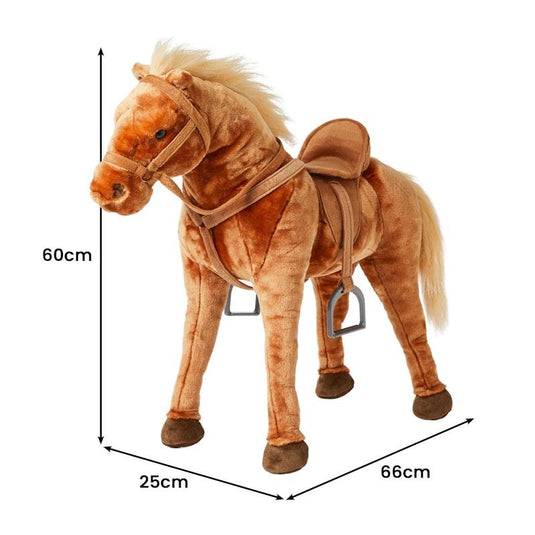 Jiggle & Giggle Large Standing Soft Plush Toy Horse