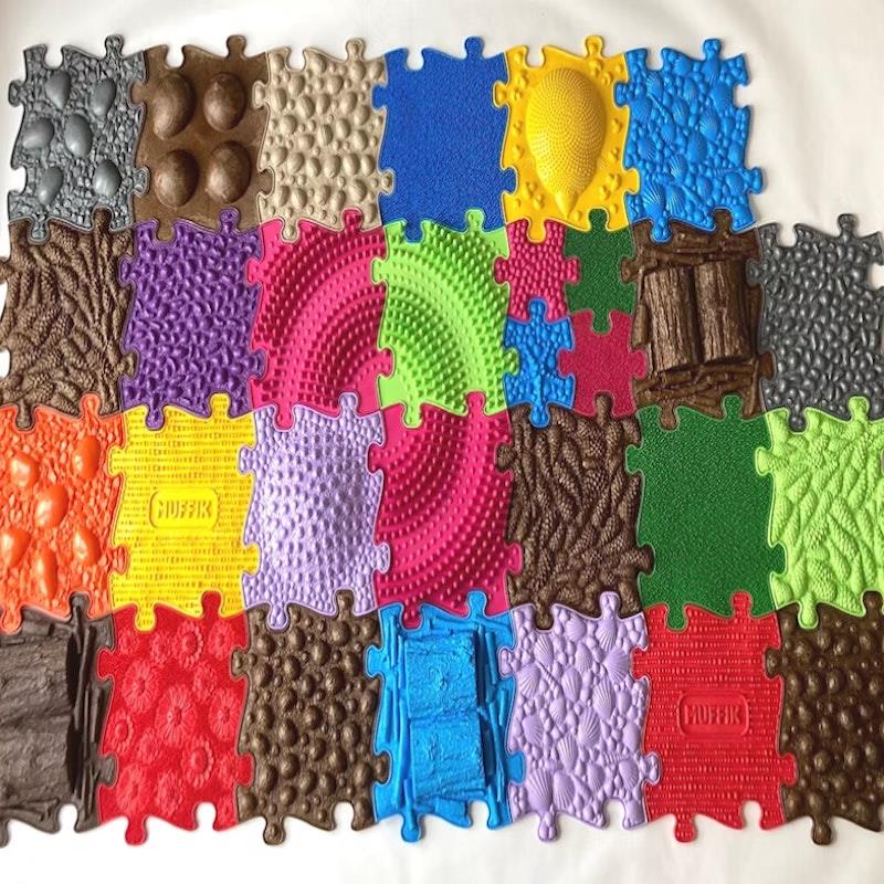 Load image into Gallery viewer, Muffik Royal Sensory Play Mats Set
