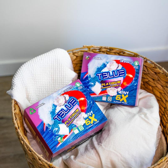 TBLUE Laundry Detergent Sheets Lavender Pack of 50 Sheets