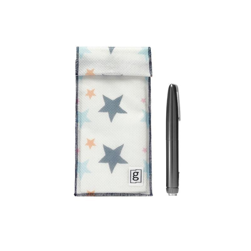 Load image into Gallery viewer, Glucology Insulin Cooling Pouch for 2 Pens Stars
