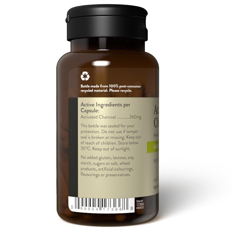 Load image into Gallery viewer, Nature's Sunshine Activated Charcoal 100Capsules
