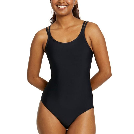 Love Luna Teen Period Swim One Piece Black 10-12