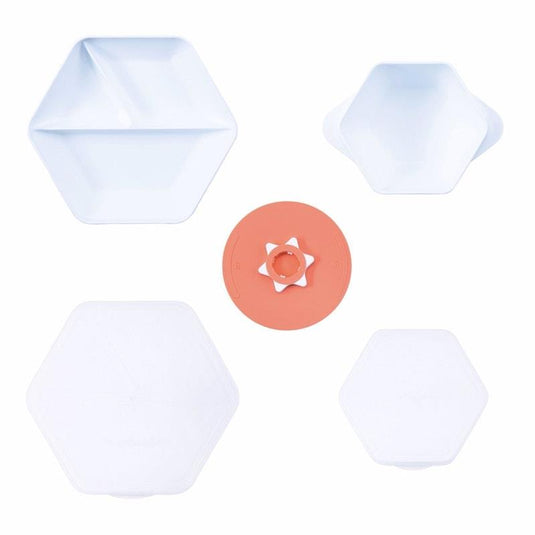 Tiny Twinkle "Grow with Me" Feeding Set Coral