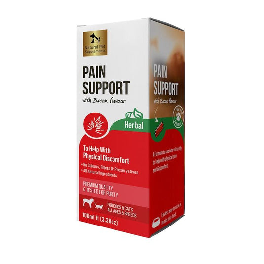 Natural Pet Supplements Pain Support Herbal Tincture For Dogs and Cats 100ml