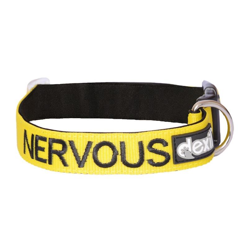 Load image into Gallery viewer, Friendly Dog Collars NERVOUS S/M Clip Collar 1pc
