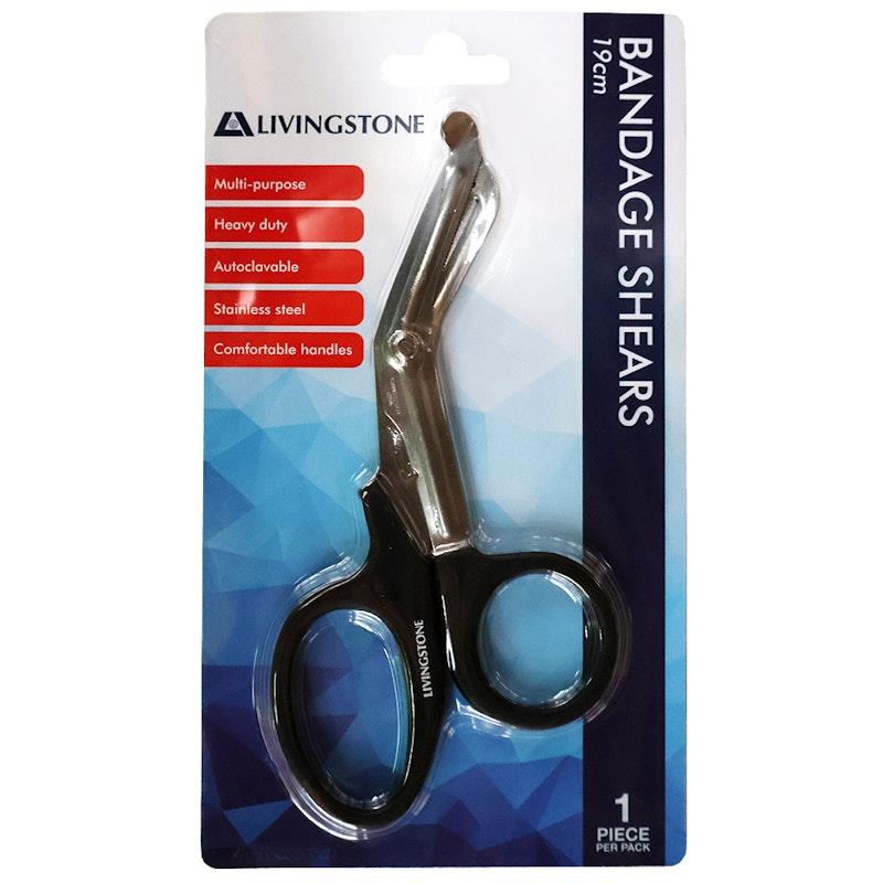 Load image into Gallery viewer, Livingstone Multi-Purpose Shears Bandage Scissors 19cm Stainless Steel 1Piece
