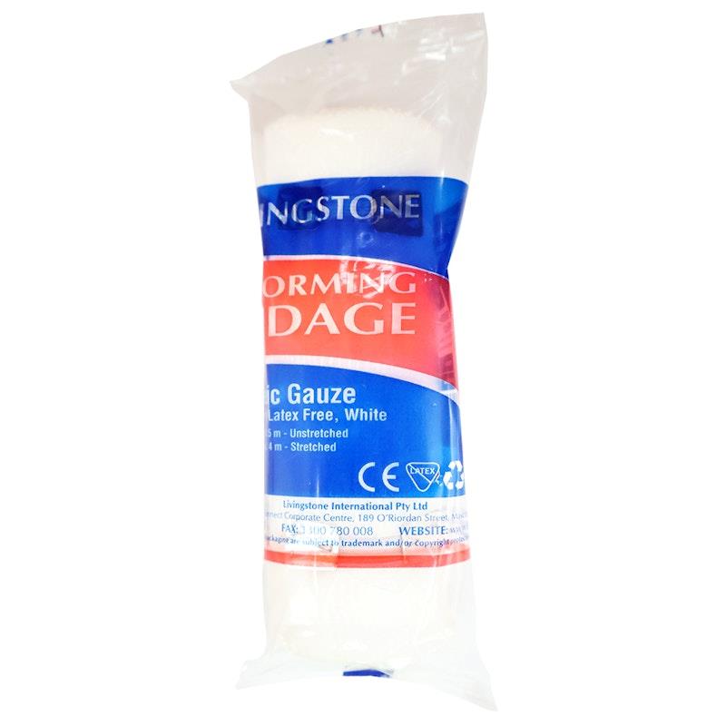 Load image into Gallery viewer, Livingstone Conforming Bandage with Clips 100mm x 4m 12 Pieces/Pack
