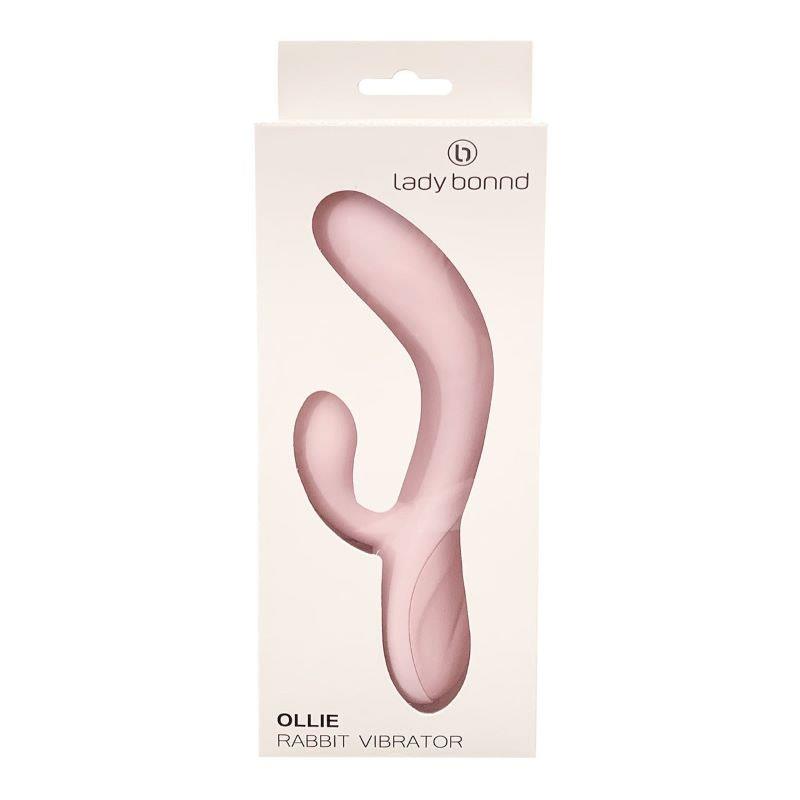 Load image into Gallery viewer, Lady Bonnd Ollie Rabbit Vibrator Pink 1pc
