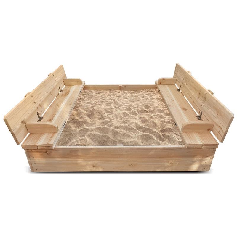 Load image into Gallery viewer, Lifespan Kids Strongbox Square Sandpit One Size
