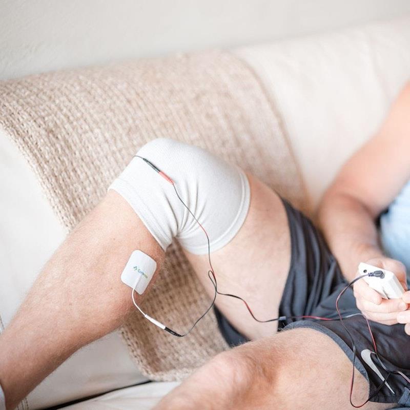 Load image into Gallery viewer, Caremax  Conductive TENS Knee Sleeve Brace for TENS Machine 1Unit
