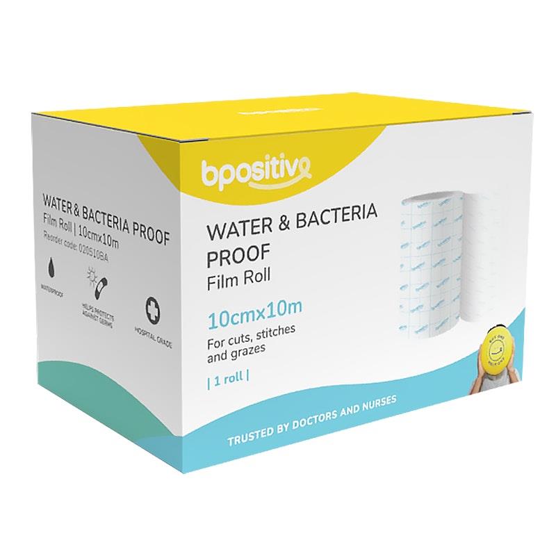 Load image into Gallery viewer, bpositive Water &amp; Bacteria-Proof Roll 10cmx10m 1Pack
