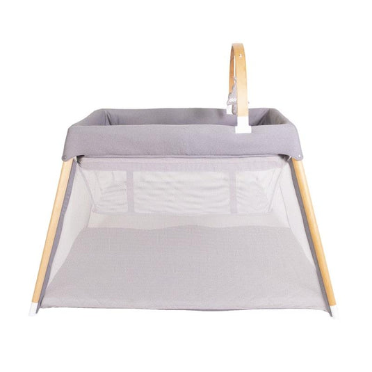 Bebecare Zuri Timber Travel Cot Natural