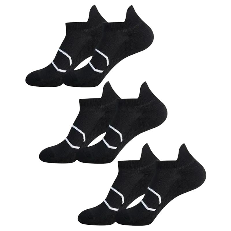 Load image into Gallery viewer, High Heel Jungle Ultimate Cushioned Support Sport Socks Black
