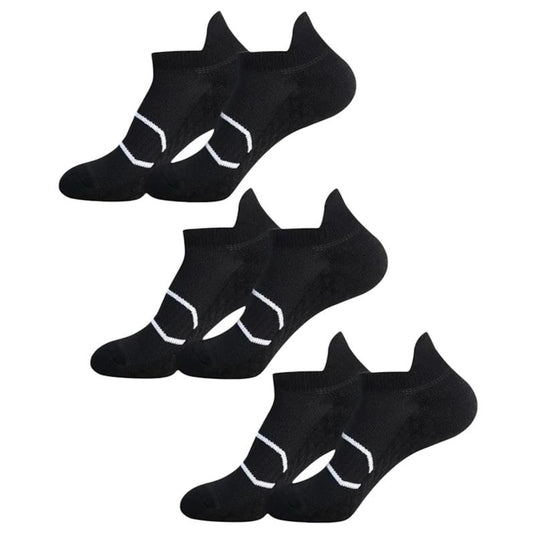 High Heel Jungle Ultimate Cushioned Support Sport Socks Black
