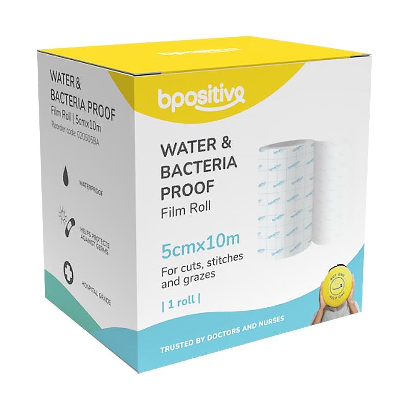 Load image into Gallery viewer, bpositive Water &amp; Bacteria-Proof Roll 5cmx10m 1Pack
