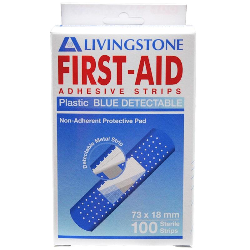 Load image into Gallery viewer, Livingstone X-Ray Metal Detectable Adhesive Strips Waterproof 100 Pieces
