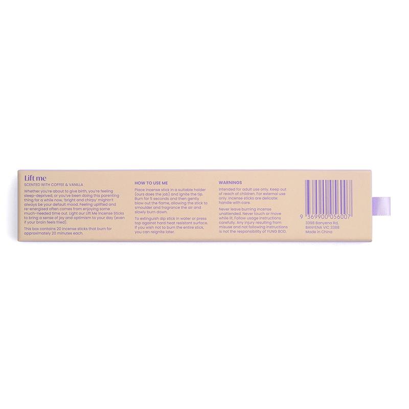 Load image into Gallery viewer, YUNG BOD Lift Me Incense Sticks 20 Sticks
