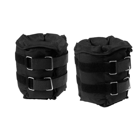 Powertrain Adjustable Ankle Weights Gym Equipment Wrist Fitness Yoga 2x5Kg