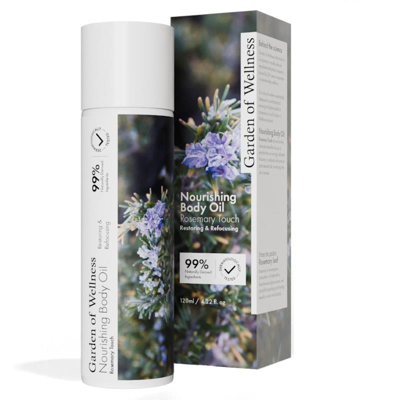 Load image into Gallery viewer, Garden of Wellness Nourishing Body Oil Rosemary Touch 120ml
