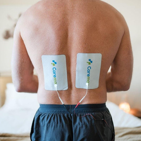 Caremax 15(cm) X 10(cm) Premium Electrode Pads Press (Stud Type) 2Pack
