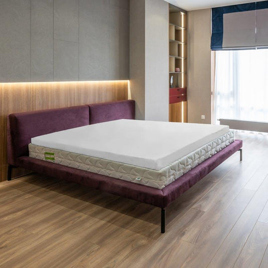 Clevinger 8cm Memory Foam Topper with Bamboo Mattress Cover - Queen 1pc