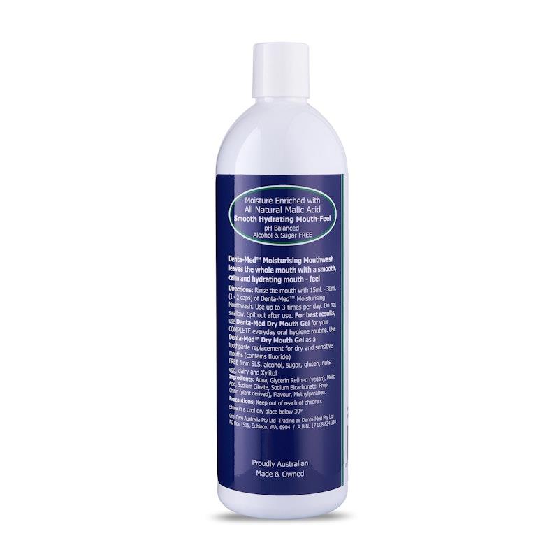 Load image into Gallery viewer, Denta-Med Dry Mouth Moisturising Mouthwash 500mL value bottle 1pc
