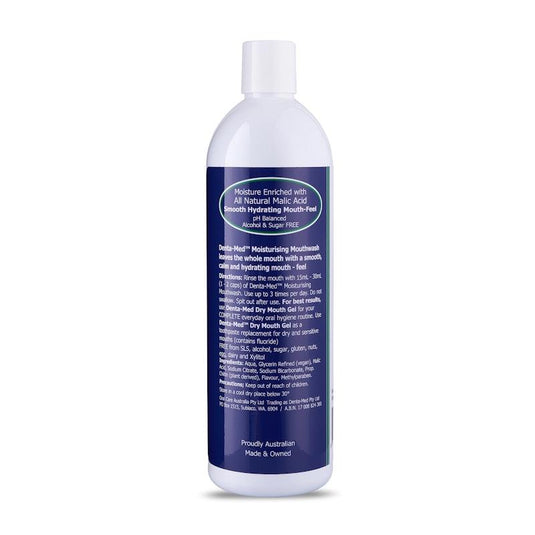 Denta-Med Dry Mouth Moisturising Mouthwash 500mL value bottle 1pc