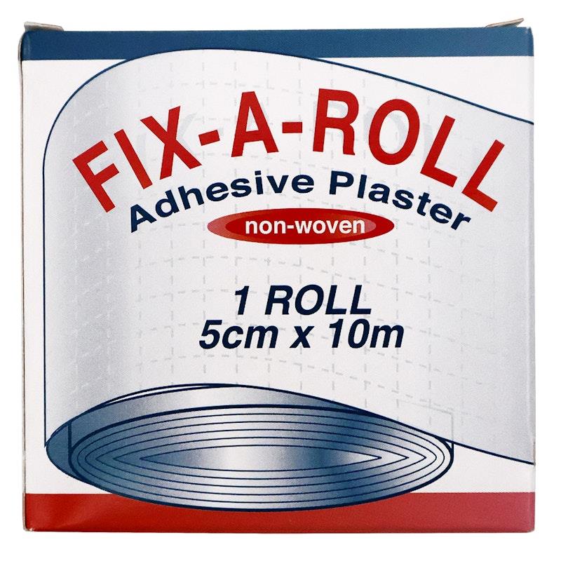 Load image into Gallery viewer, Fix-A-Roll Adhesive Dressing Fixation Retention Tape Plaster 5cm x 10m Pack
