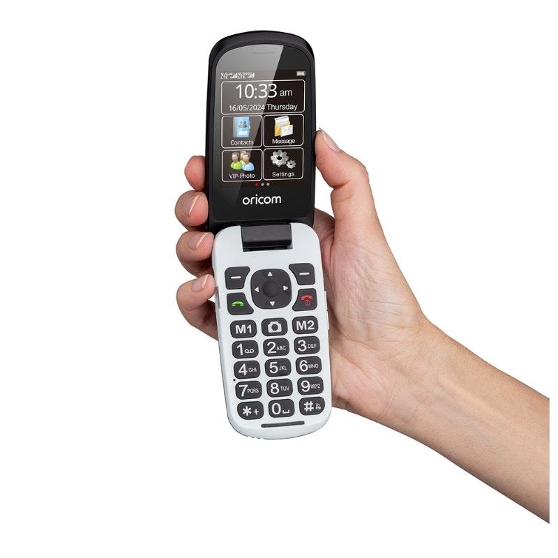 Load image into Gallery viewer, Oricom EZY7510 Flip Mobile Phone With SOS Emergency Button 1pc
