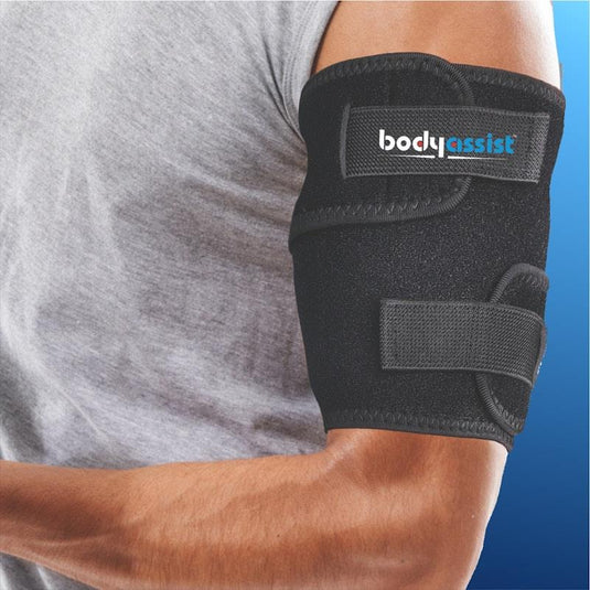 BodyAssist Premium Bicep Tricep Upper Arm Support Band Medium