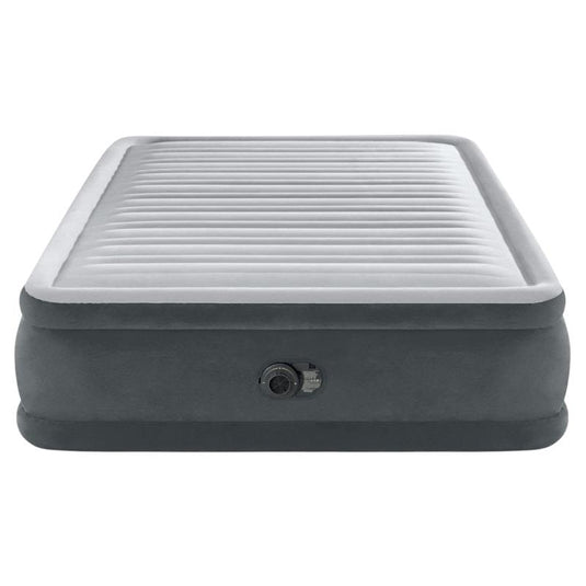 Intex Dura-Beam Deluxe Queen Comfort-Plush Elevated Air Mattress Queen