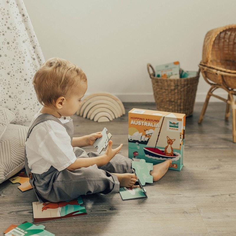 Load image into Gallery viewer, Mizzie The Kangaroo Toddler Birthday Gift Set
