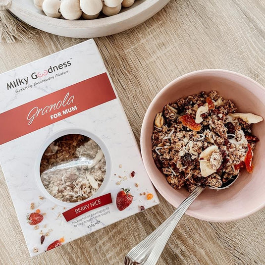 Milky Goodness Berry-Nice Lactation Granola 350g