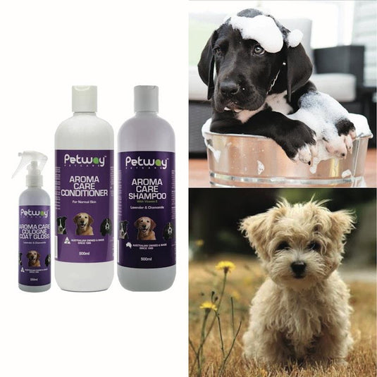 Petway Calm & Soothing Dog Grooming Pack Bundle