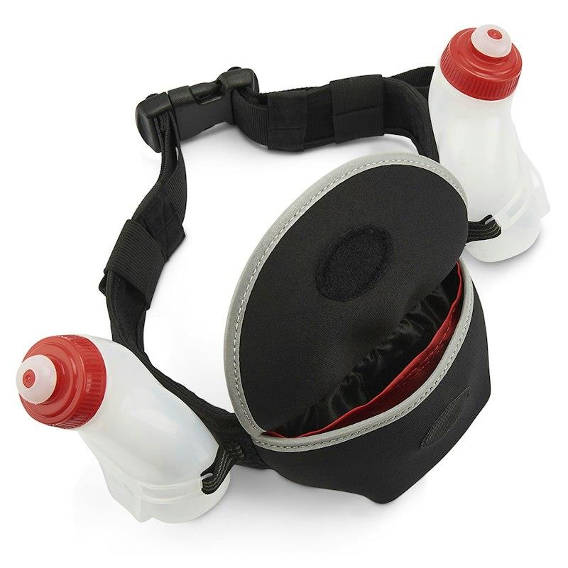 Load image into Gallery viewer, Perfect Fitness Dual Hydration Belt Waist Bag For Running/Walking 1pc
