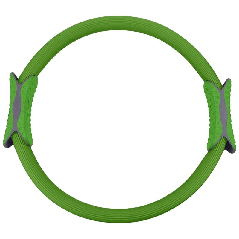Load image into Gallery viewer, Powertrain Pilates Ring Band Yoga Home Workout Exercise Band Green
