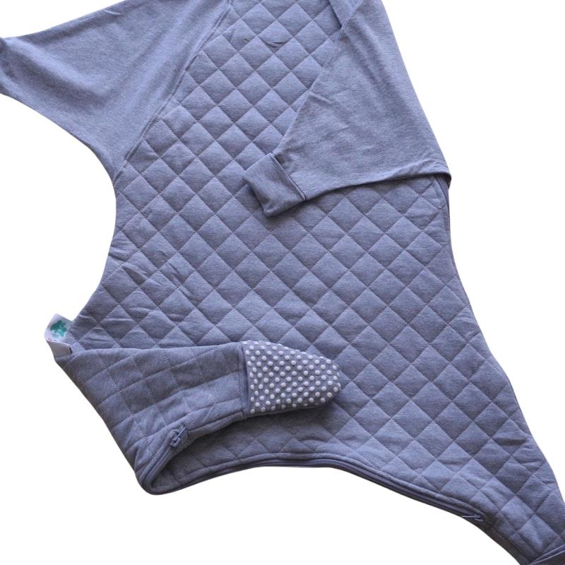 Load image into Gallery viewer, Baby Loves Sleep - 2.5 TOG Winter - Cozy Toddler Suit Warm with legs - Cool Grey 1-3 Years
