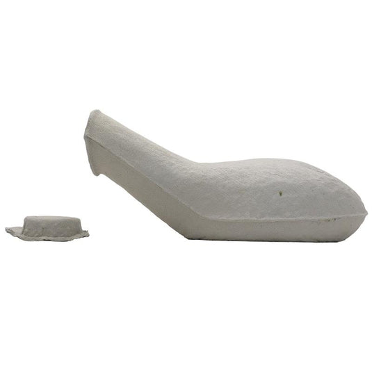 Livingstone Natural Pulp Male Urinal with Round Lid 1L 120Carton