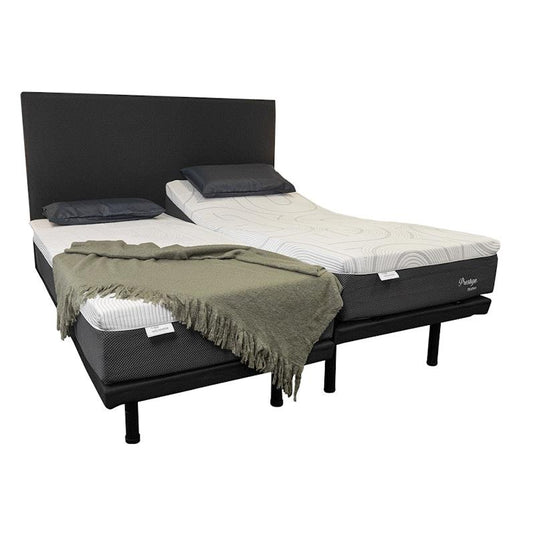 Napp Australia Split RENEW Adjustable Bed Split King with 2 x Long Single Prestige Plush Mattresses