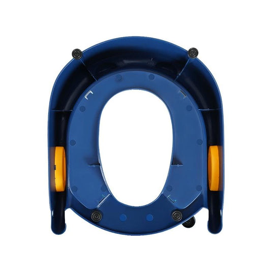 BoPeep Kids Toilet Ladder Toddler Training Step Stool Soft Seat Non Slip Blue