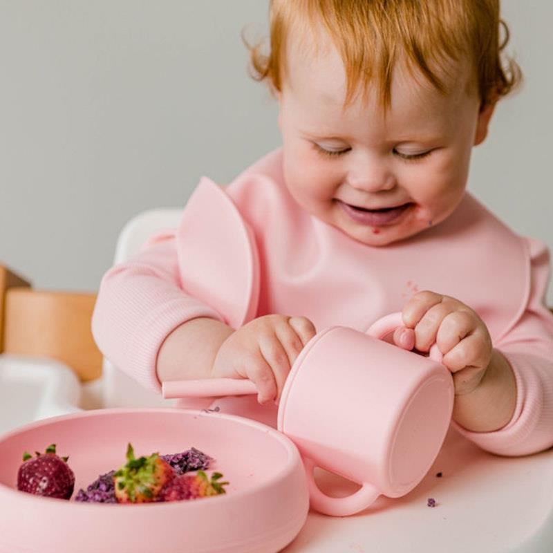 Load image into Gallery viewer, Starting Solids Australia Suckie Scoop Plate Fairy Floss
