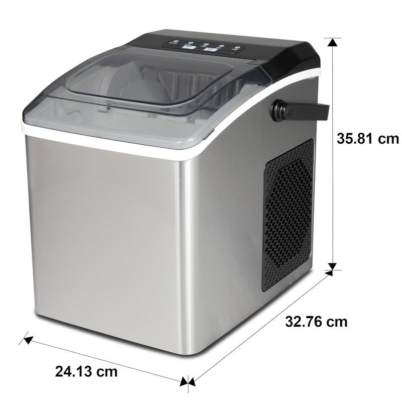 Load image into Gallery viewer, Koolatron 12kg Ice Maker Stainless Steel
