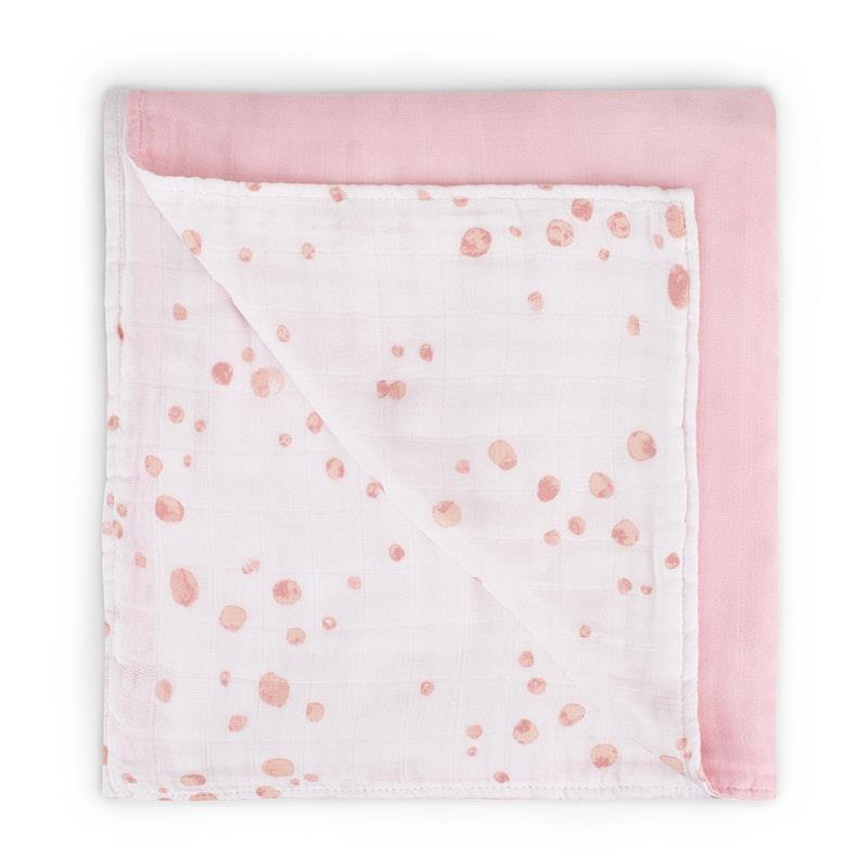 Load image into Gallery viewer, Little Bamboo Muslin Baby Blanket - Dusty Pink

